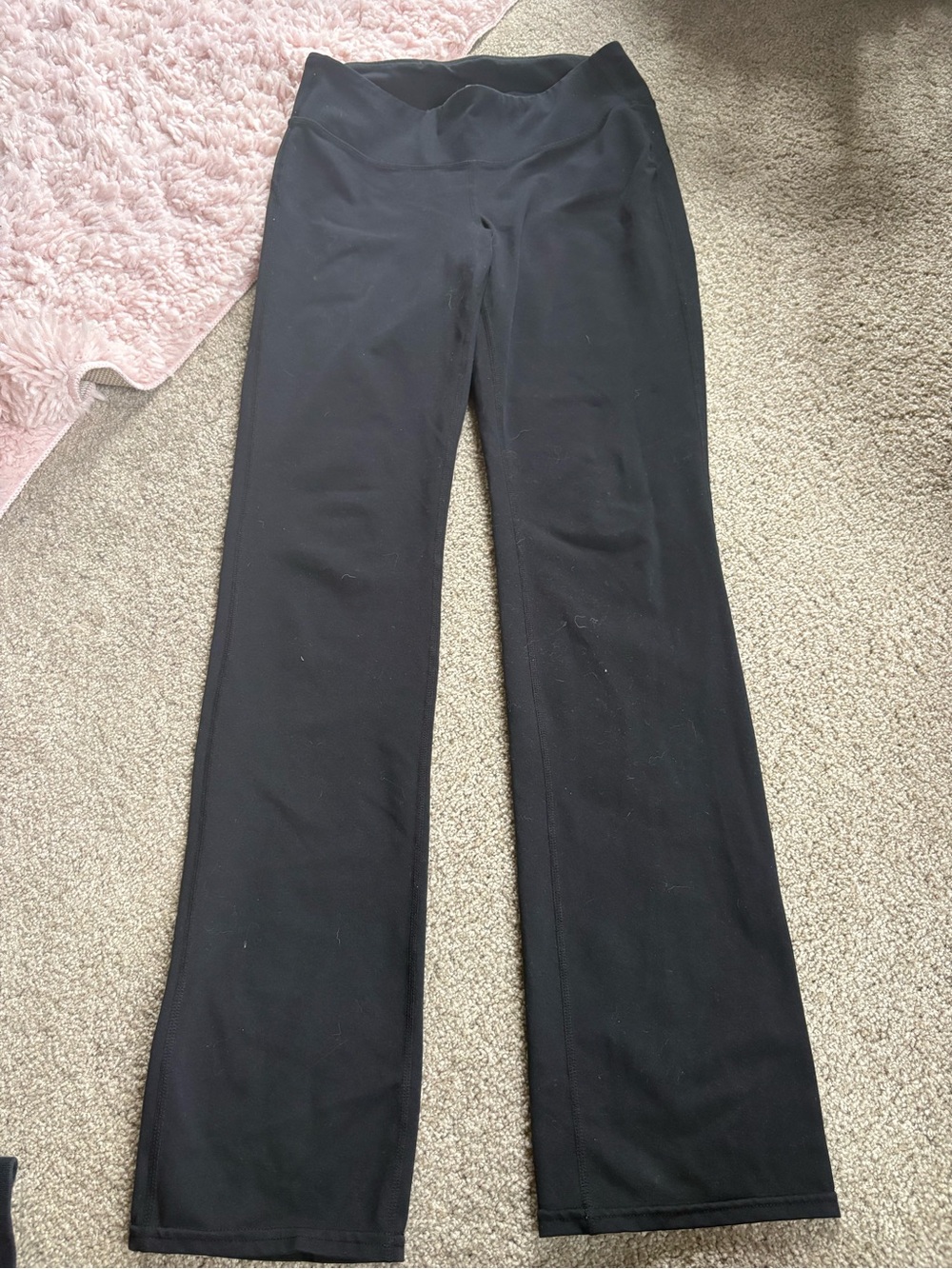Women's Black Stretch Kick-Flare Pants
